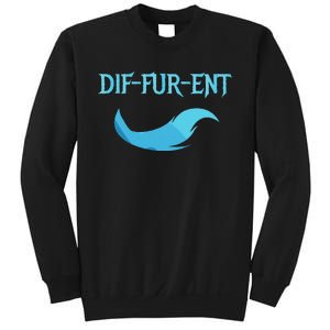 Diffurent Furry Fandom Furries Fan Designs Sweatshirt