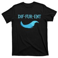 Diffurent Furry Fandom Furries Fan Designs T-Shirt