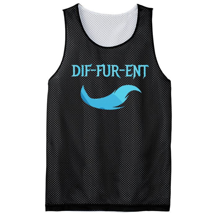 Diffurent Furry Fandom Furries Fan Designs Mesh Reversible Basketball Jersey Tank