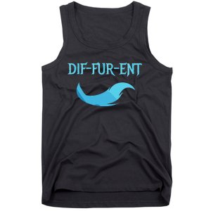 Diffurent Furry Fandom Furries Fan Designs Tank Top