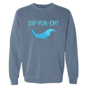 Diffurent Furry Fandom Furries Fan Designs Garment-Dyed Sweatshirt