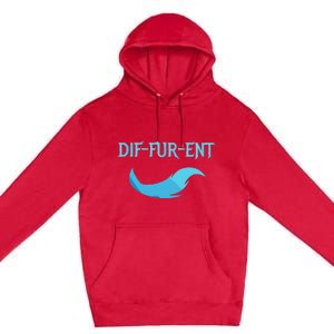 Diffurent Furry Fandom Furries Fan Designs Premium Pullover Hoodie