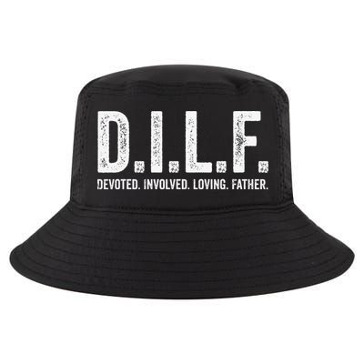 Dilf Funny Fathers Day Gift for Dad Cool Comfort Performance Bucket Hat