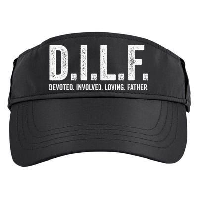 Dilf Funny Fathers Day Gift for Dad Adult Drive Performance Visor