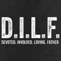 Dilf Funny Fathers Day Gift for Dad 11oz C Handle Ceramic Mug
