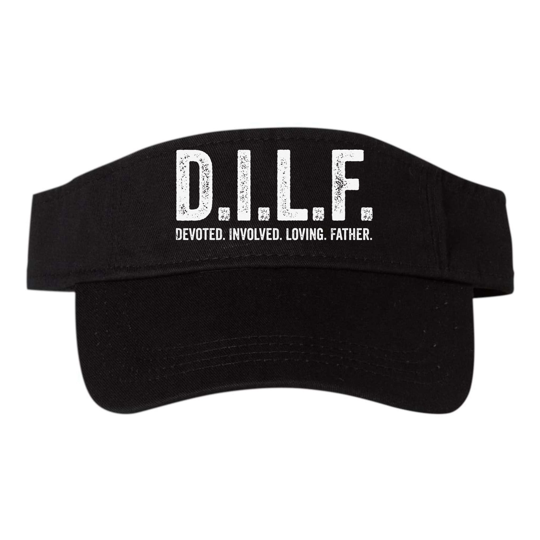 Dilf Funny Fathers Day Gift for Dad Visor