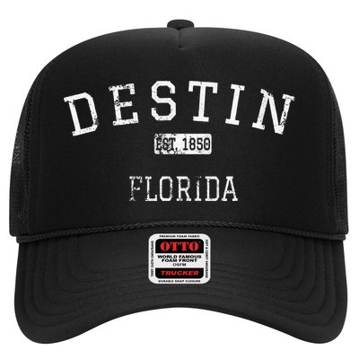 Destin Florida FL Vintage Trucker Hat