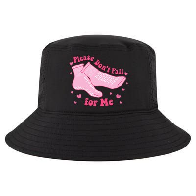 Dont Fall For Me Valentines Day Non Slip Socks Nurse Pct Cna Cool Comfort Performance Bucket Hat