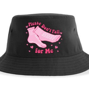 Dont Fall For Me Valentines Day Non Slip Socks Nurse Pct Cna Sustainable Bucket Hat