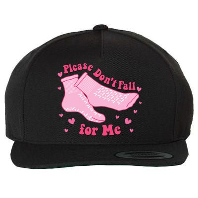 Dont Fall For Me Valentines Day Non Slip Socks Nurse Pct Cna Wool Snapback Cap