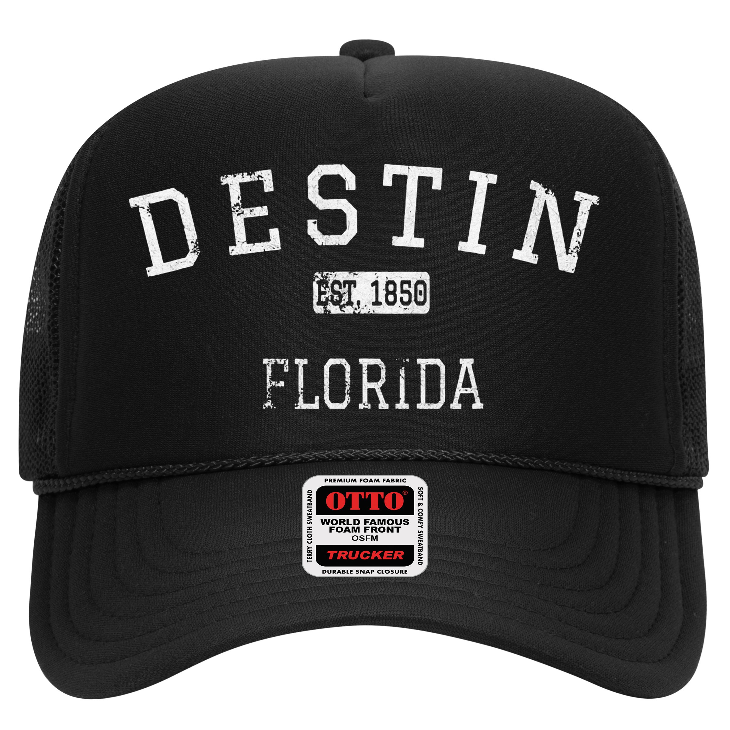 Destin Florida FL Vintage stage athletic style Hat