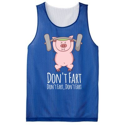 Don't Fart Funny Fitness Gym Workout Squats Gift Mesh Reversible Basketball Jersey Tank