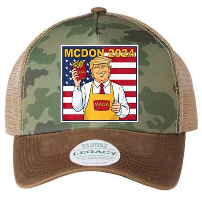 Donalds Famous French Fries Trump Fry Cooking Fries Legacy Tie Dye Trucker Hat