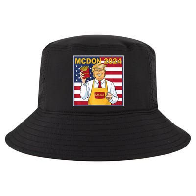 Donalds Famous French Fries Trump Fry Cooking Fries Cool Comfort Performance Bucket Hat