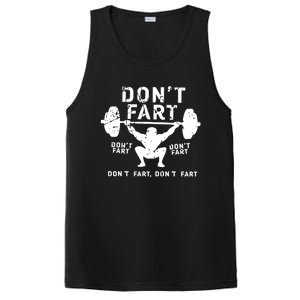 Don't Fart Funny Squat Snatch Fitness Gym Exercise Gift Meaningful Gift PosiCharge Competitor Tank