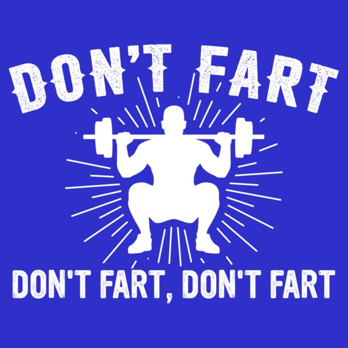 Don't Fart Funny Weight Lifting Gym Workout Fitness Gift Baby Bodysuit