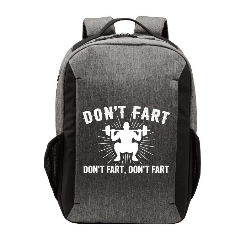 Don't Fart Funny Weight Lifting Gym Workout Fitness Gift Vector Backpack