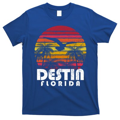 Destin Florida Fl Vintage Retro 70's 80's Style Meaningful Gift T-Shirt