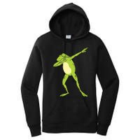 Dabbing Frog For Funny Animal Dance Gift Women's Pullover Hoodie