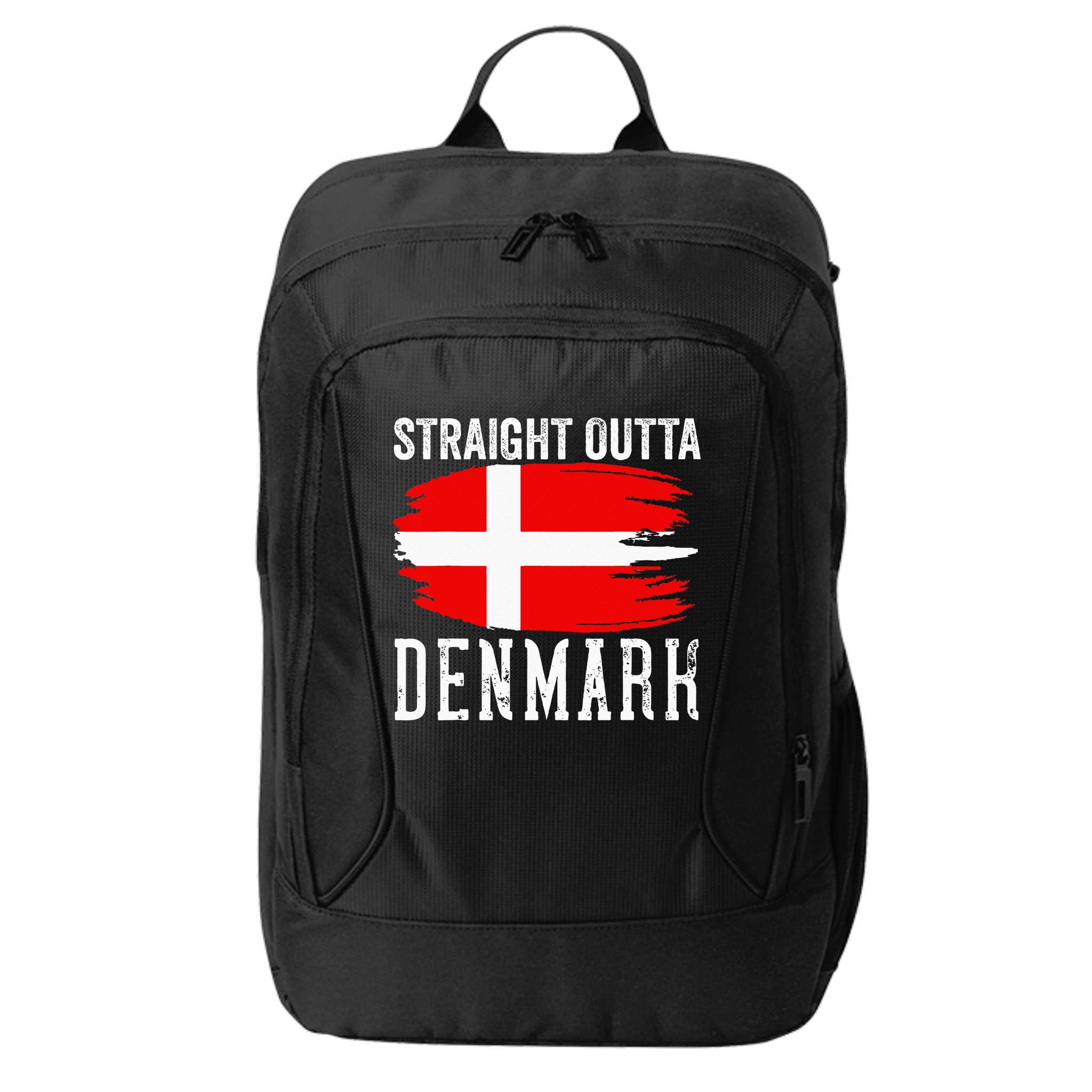 Denmark Flag For Men Women Danish Pride Roots Dane Boy Girl City Backpack