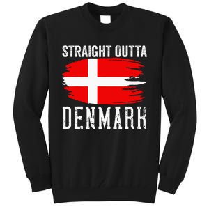 Denmark Flag For Men Women Danish Pride Roots Dane Boy Girl Tall Sweatshirt