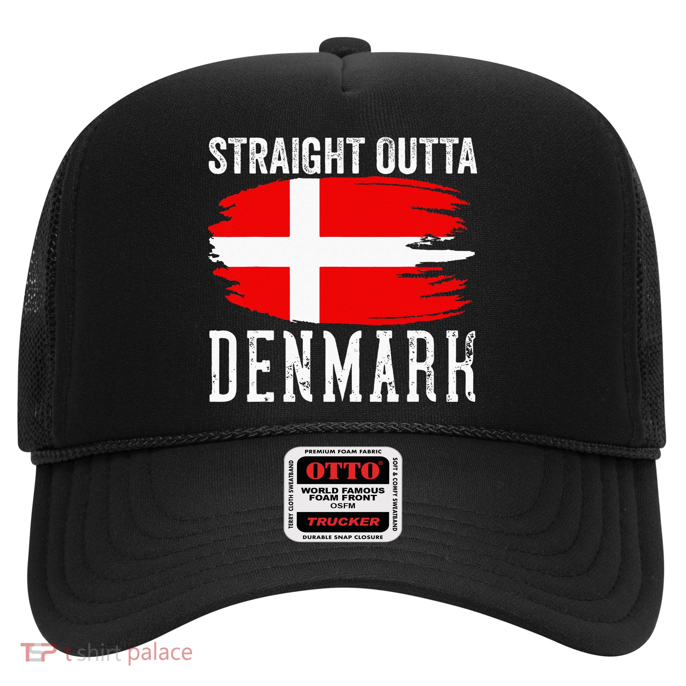 Denmark Flag For Men Women Danish Pride Roots Dane Boy Girl Trucker Hat