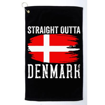 Denmark Flag For Men Women Danish Pride Roots Dane Boy Girl Golf Towel