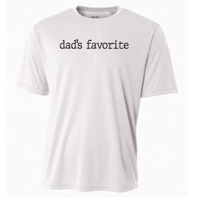 Dad’S Favorite Favorite Daughter Funny Cooling Performance Crew T-Shirt