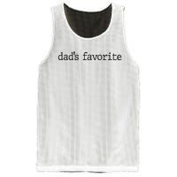 Dad’S Favorite Favorite Daughter Funny Mesh Reversible Basketball Jersey Tank