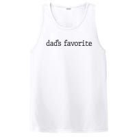 Dad’S Favorite Favorite Daughter Funny PosiCharge Competitor Tank