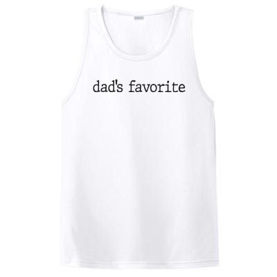 Dad’S Favorite Favorite Daughter Funny PosiCharge Competitor Tank