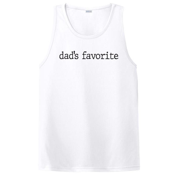 Dad’S Favorite Favorite Daughter Funny PosiCharge Competitor Tank