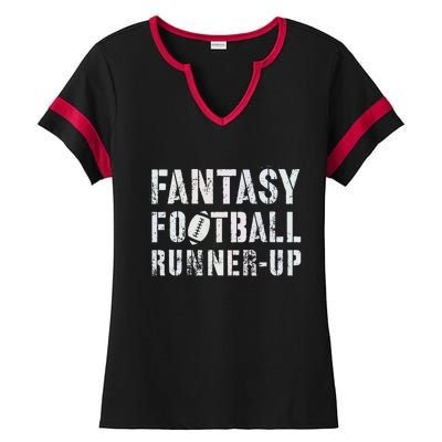 Drafting Fantasy Football Runner Up Goddess Newbie Commish Ladies Halftime Notch Neck Tee