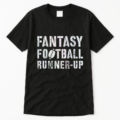 Drafting Fantasy Football Runner Up Goddess Newbie Commish Tall T-Shirt