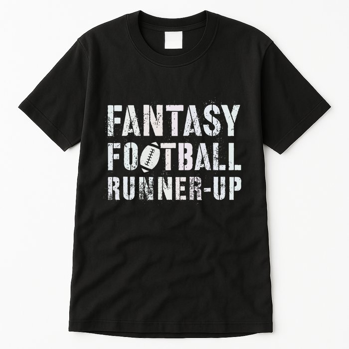 Drafting Fantasy Football Runner Up Goddess Newbie Commish Tall T-Shirt