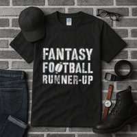 Drafting Fantasy Football Runner Up Goddess Newbie Commish Tall T-Shirt