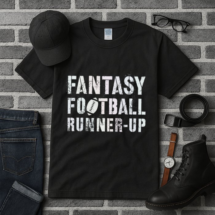 Drafting Fantasy Football Runner Up Goddess Newbie Commish Tall T-Shirt