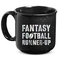 Drafting Fantasy Football Runner Up Goddess Newbie Commish 15oz Campfire Ceramic Mug