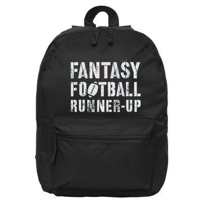Drafting Fantasy Football Runner Up Goddess Newbie Commish 16 in Basic Backpack
