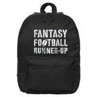 Drafting Fantasy Football Runner Up Goddess Newbie Commish 16 in Basic Backpack