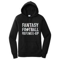 Drafting Fantasy Football Runner Up Goddess Newbie Commish Women's Pullover Hoodie