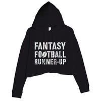 Drafting Fantasy Football Runner Up Goddess Newbie Commish Crop Fleece Hoodie