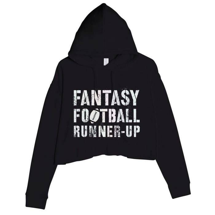 Drafting Fantasy Football Runner Up Goddess Newbie Commish Crop Fleece Hoodie