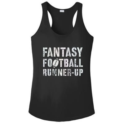 Drafting Fantasy Football Runner Up Goddess Newbie Commish Ladies PosiCharge Competitor Racerback Tank