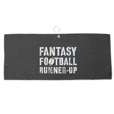 Drafting Fantasy Football Runner Up Goddess Newbie Commish Large Microfiber Waffle Golf Towel