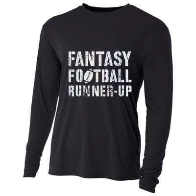 Drafting Fantasy Football Runner Up Goddess Newbie Commish Cooling Performance Long Sleeve Crew