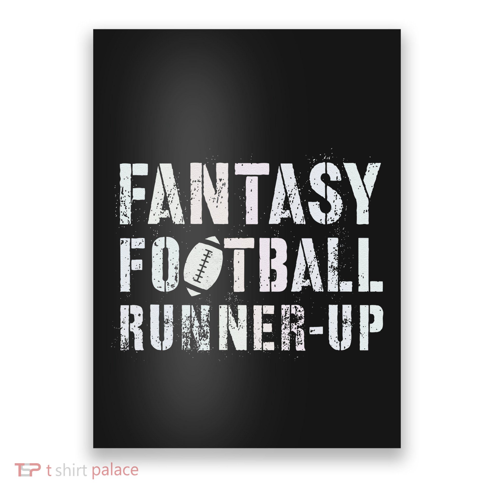 Drafting Fantasy Football Runner Up Goddess Newbie Commish Poster