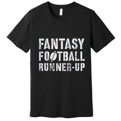 Drafting Fantasy Football Runner Up Goddess Newbie Commish Premium T-Shirt