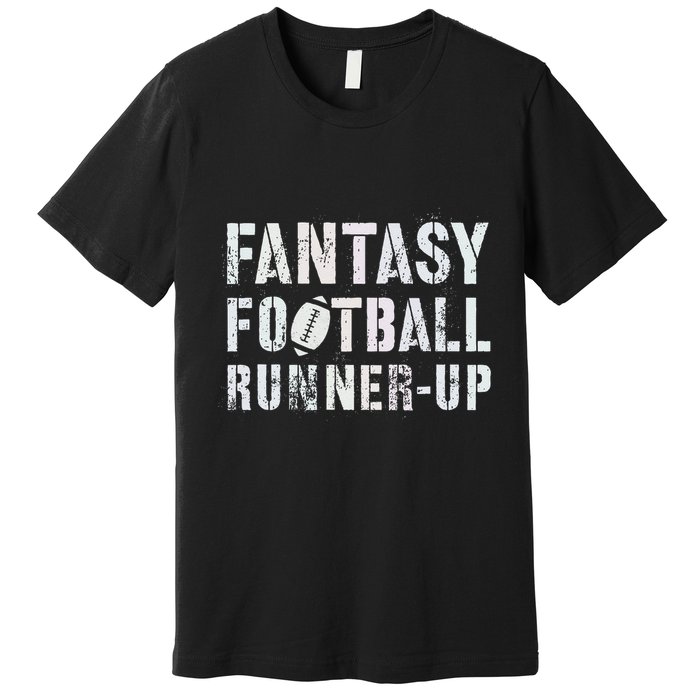 Drafting Fantasy Football Runner Up Goddess Newbie Commish Premium T-Shirt