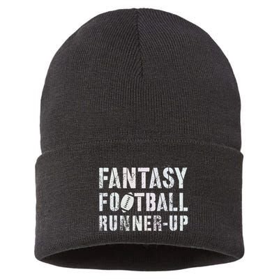 Drafting Fantasy Football Runner Up Goddess Newbie Commish Sustainable Knit Beanie
